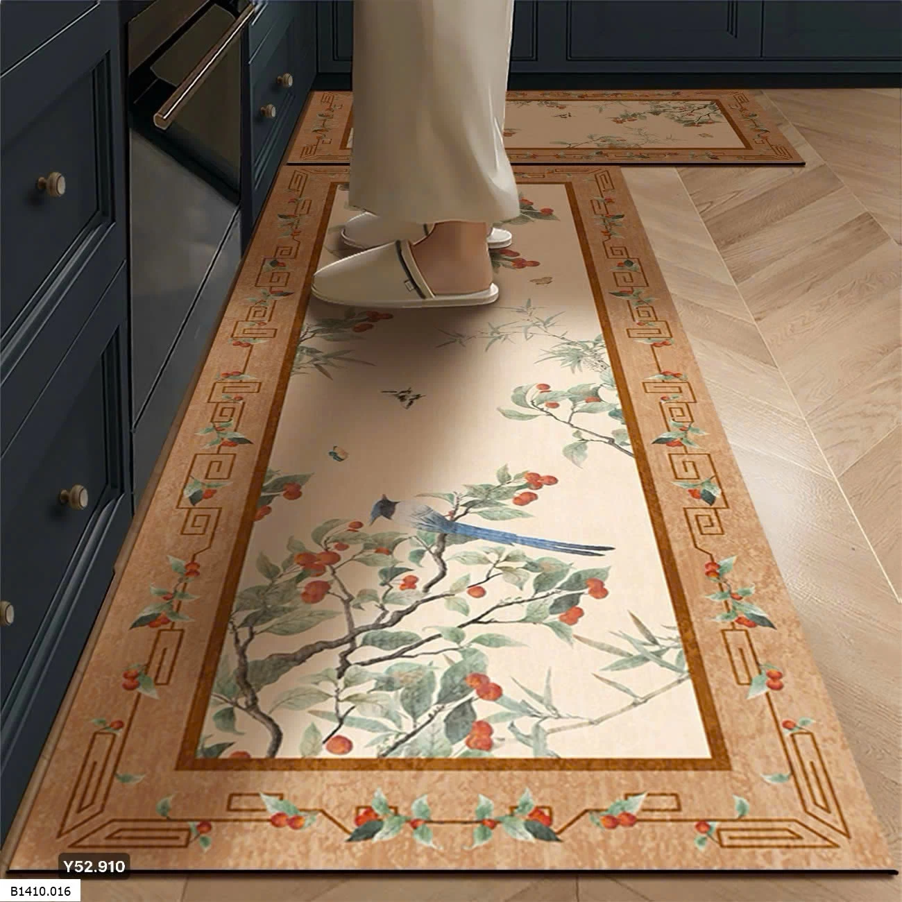 Thảm bếpp mẫu mới 2025  Giá sỉ 190k/set 2c Size 45x75cm + 45x120cm