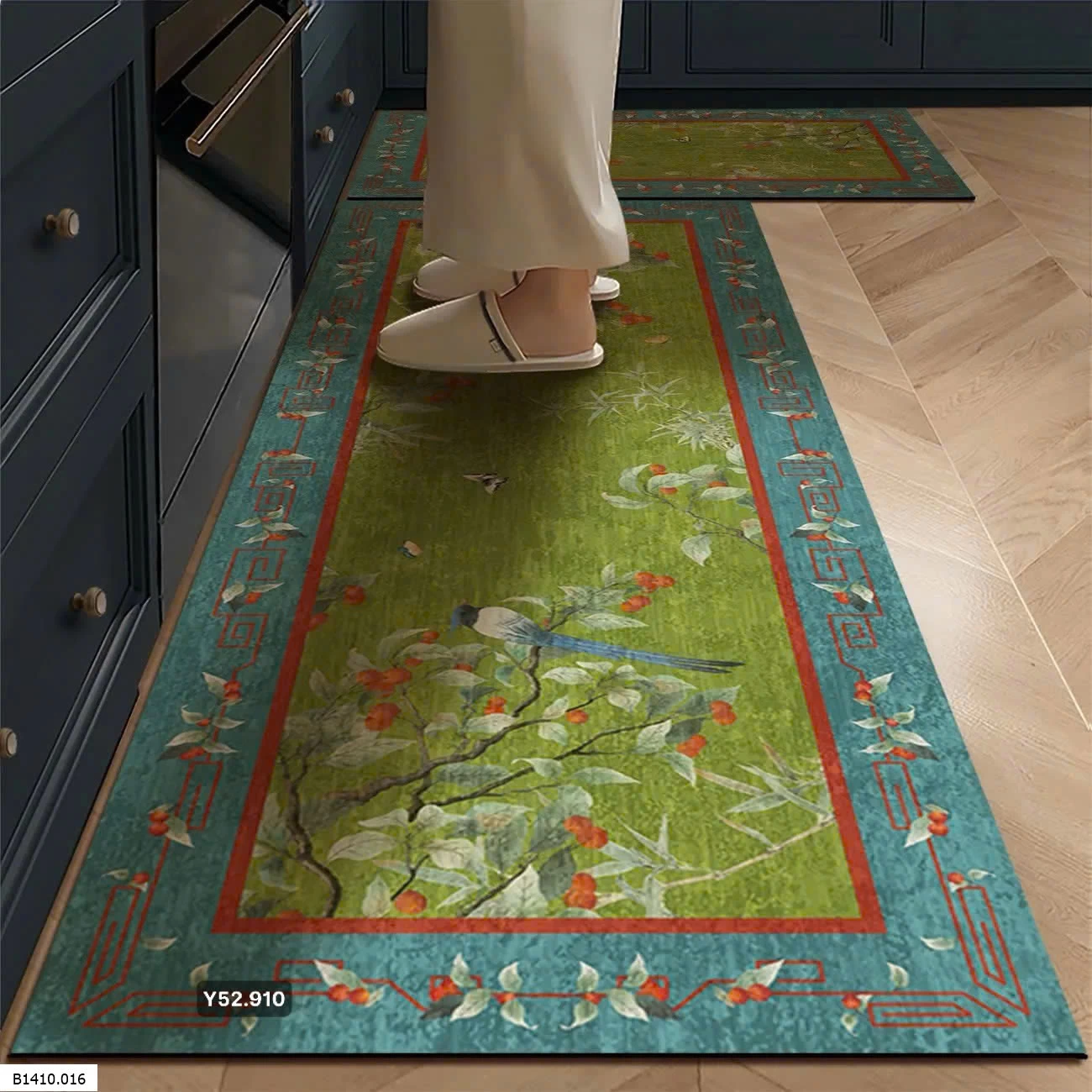 Thảm bếpp mẫu mới 2025  Giá sỉ 190k/set 2c Size 45x75cm + 45x120cm