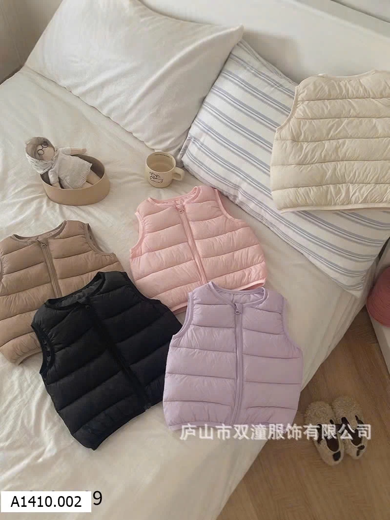 ÁO KHOÁC GILE PHAO CHO BÉ   Giá sỉ 95k