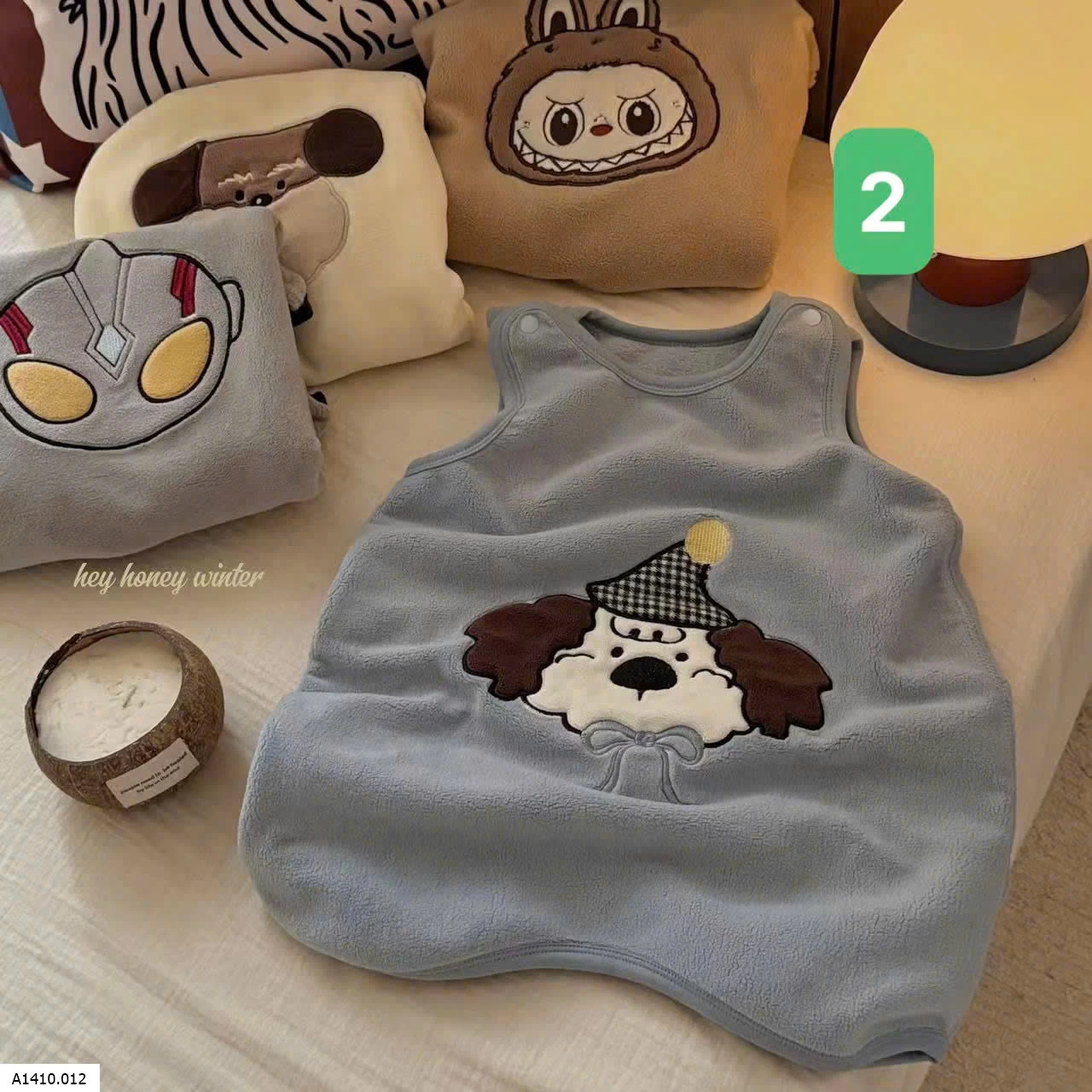 TÚI NGỦ HOẠT HÌNH HEY.HONEY CHO BÉ  Giá sỉ 160k
