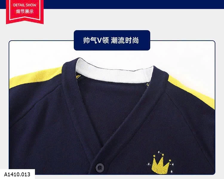 ÁO LEN CARDIGAN CHO BÉ   Giá sỉ 132k