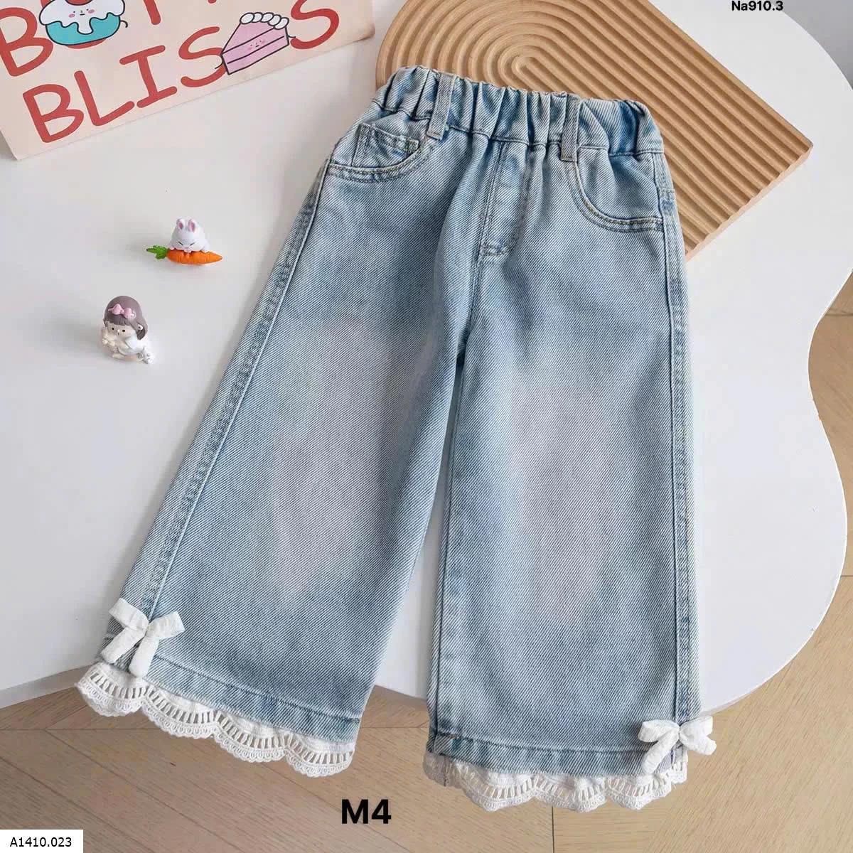BST QUẦN JEAN BÉ GÁI  Giá sỉ 132k