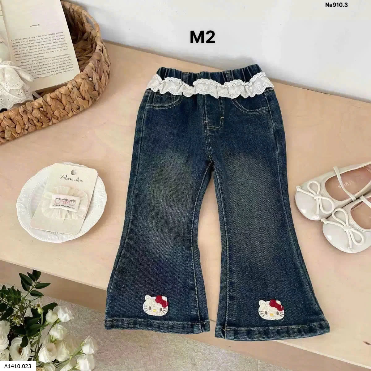 BST QUẦN JEAN BÉ GÁI  Giá sỉ 132k