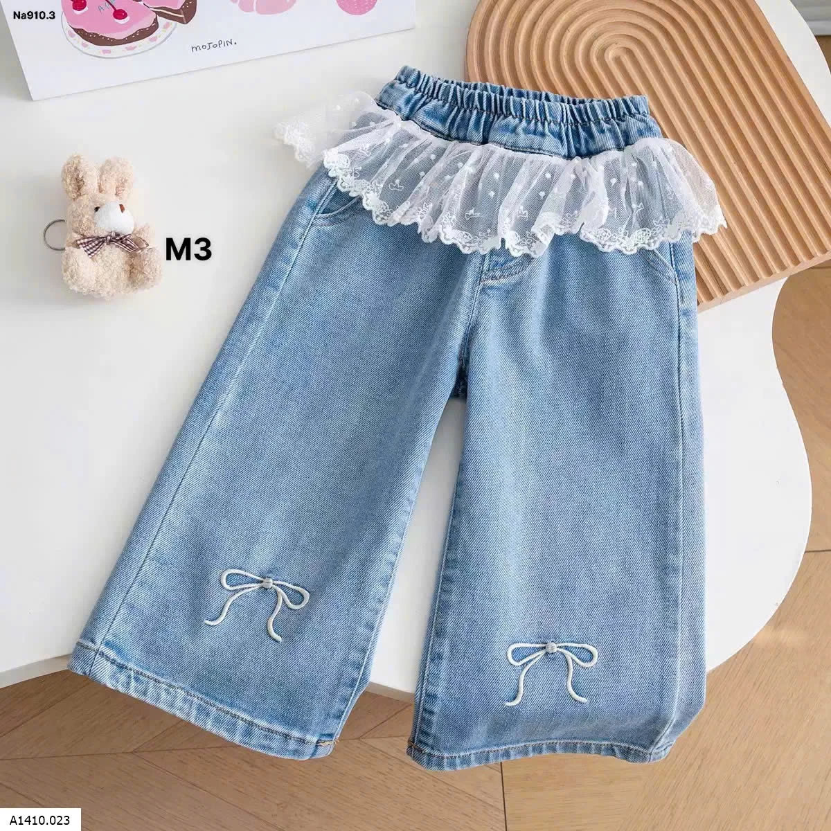 BST QUẦN JEAN BÉ GÁI  Giá sỉ 132k