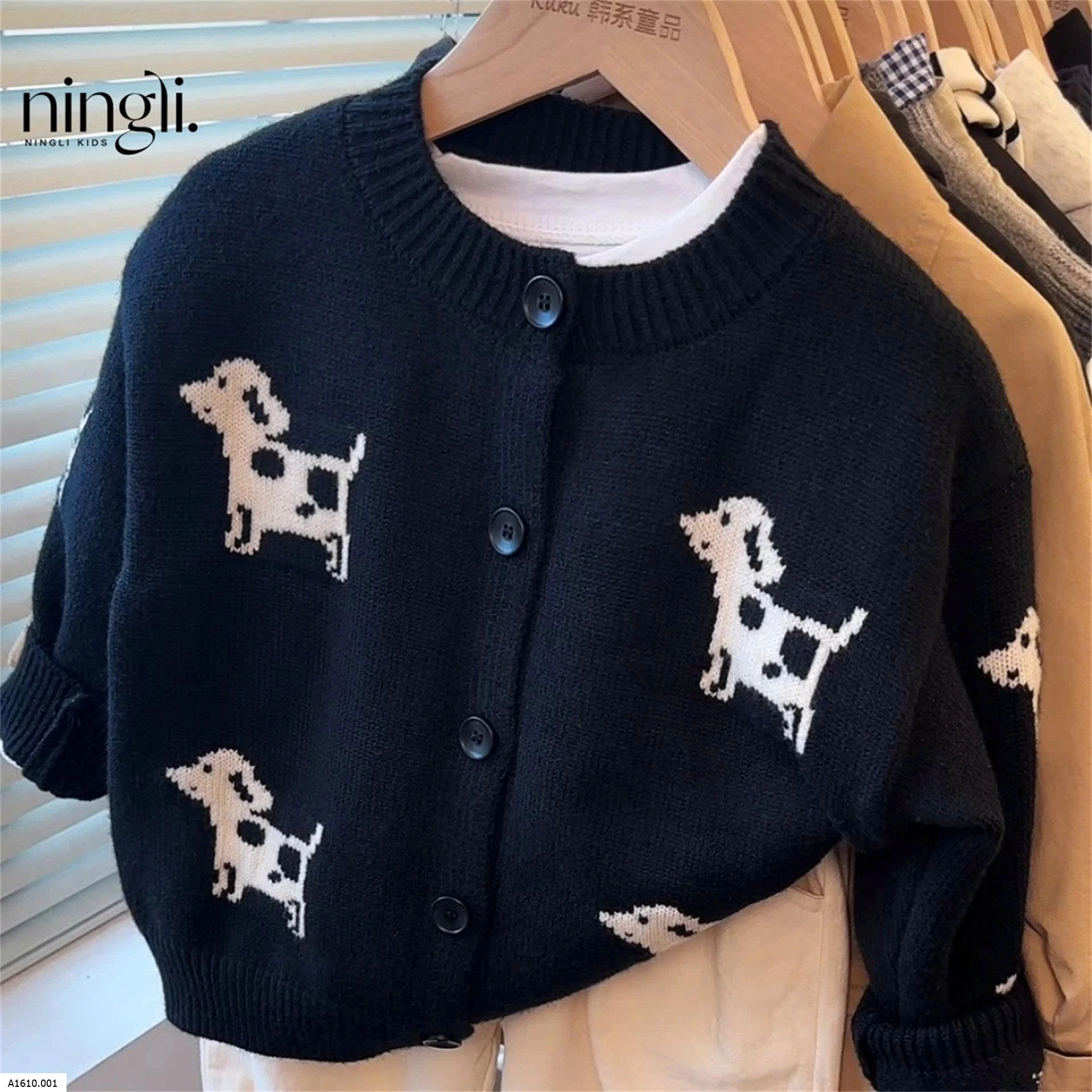 ÁO LEN CARDIGAN BÉ   Giá sỉ 129k
