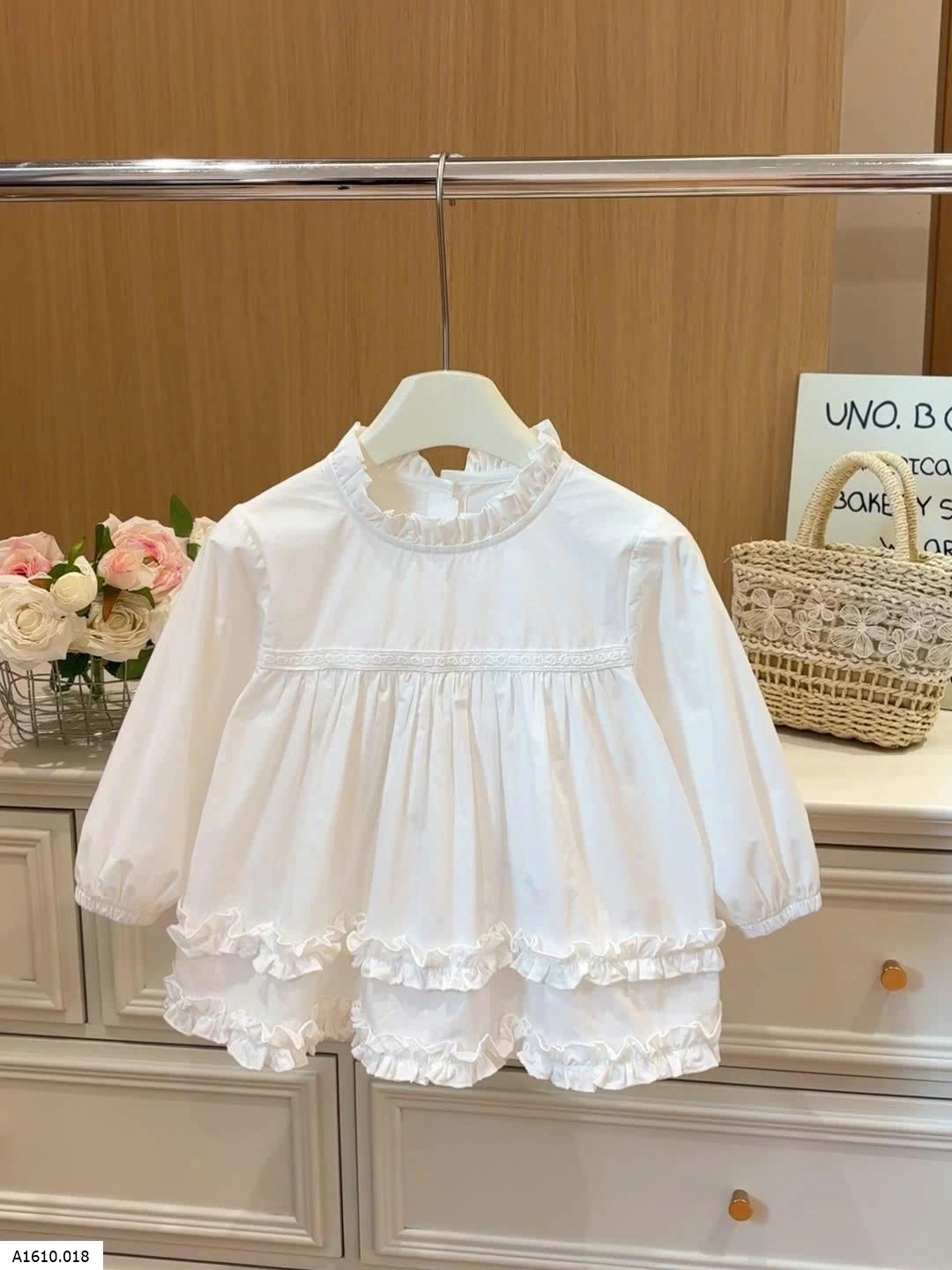 ÁO SƠ MI CHO BÉ GÁI   Giá sỉ 85k