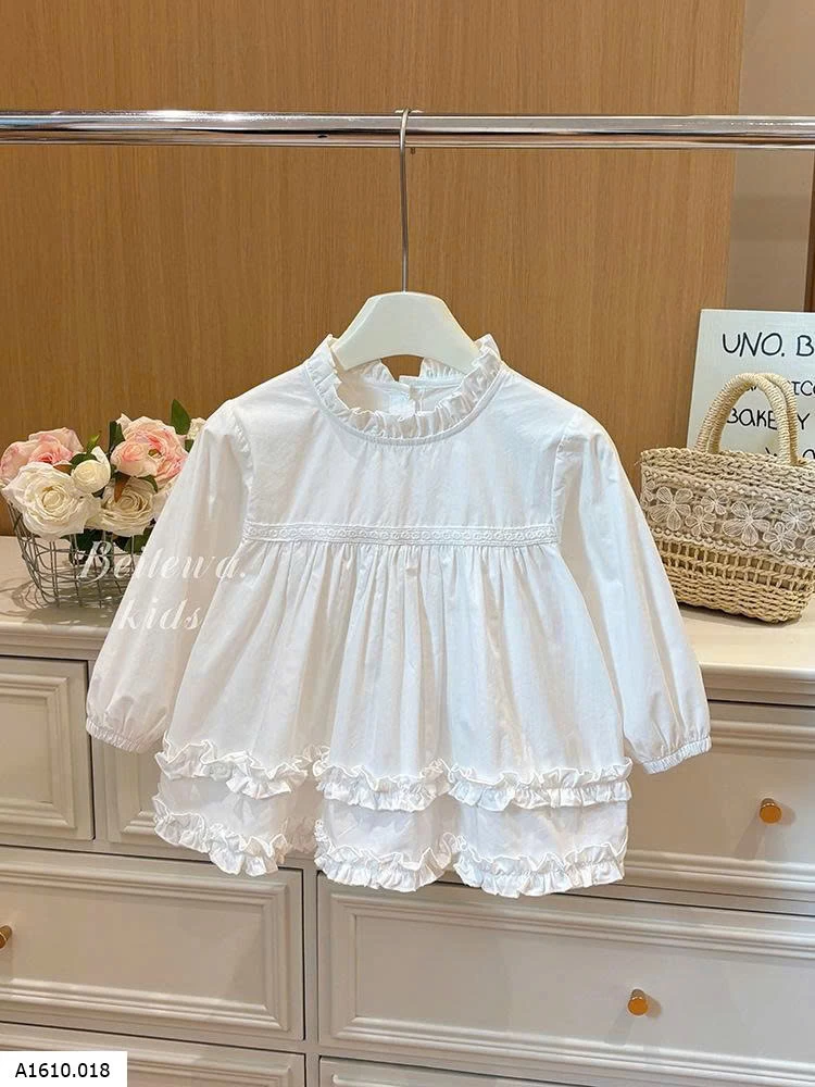 ÁO SƠ MI CHO BÉ GÁI   Giá sỉ 85k