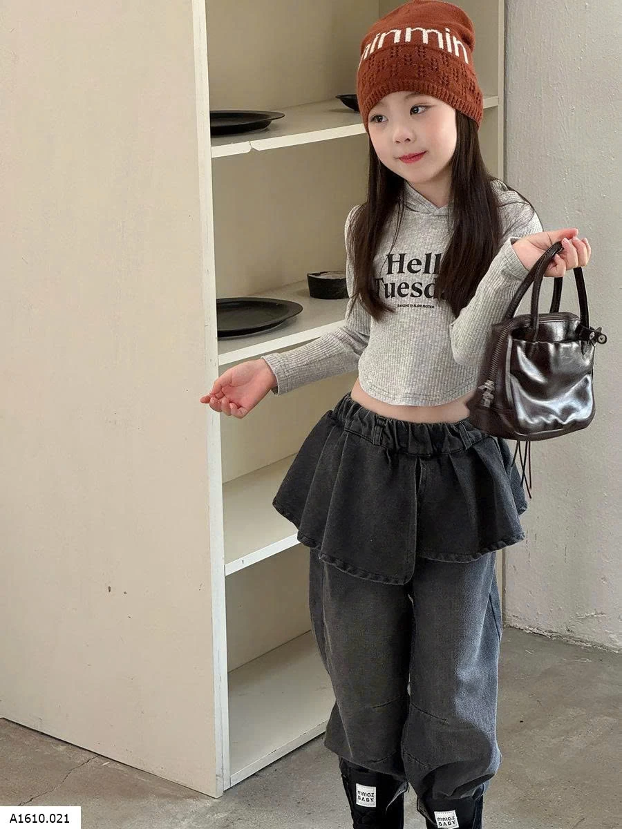 Áo hoddie thun gân cho bé    Giá sỉ 128k