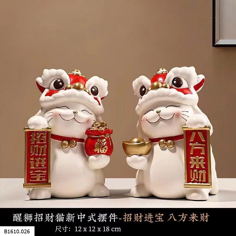 Mèo thần tài   Giá sỉ 272k/cặp