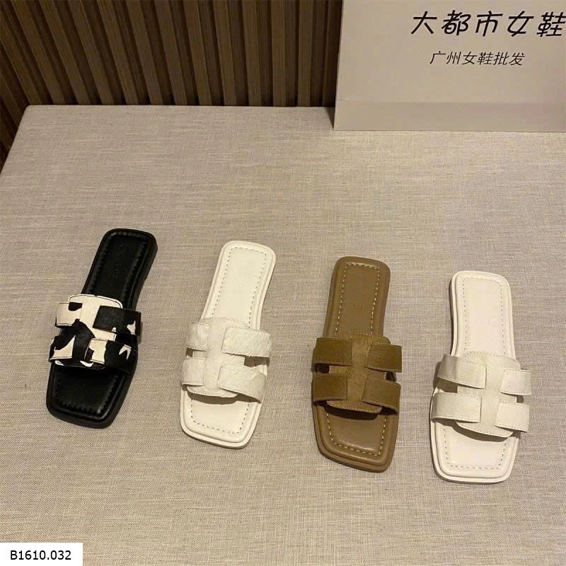 DÉP LÊ QUAI ĐAN MŨI VUÔNG  Giá sỉ 116k