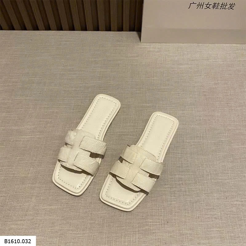 DÉP LÊ QUAI ĐAN MŨI VUÔNG  Giá sỉ 116k