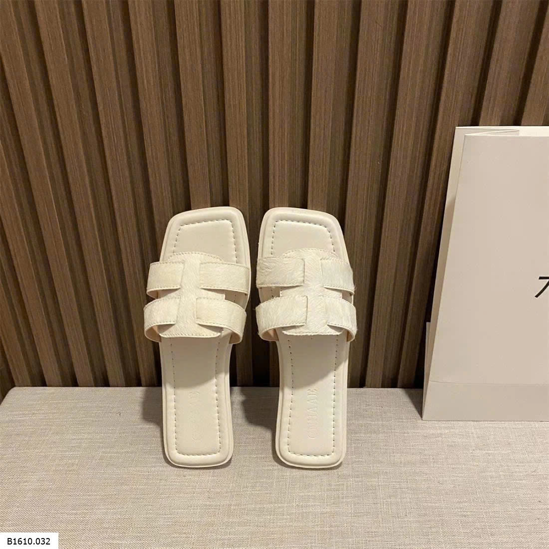 DÉP LÊ QUAI ĐAN MŨI VUÔNG  Giá sỉ 116k