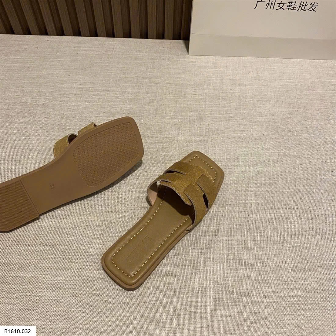 DÉP LÊ QUAI ĐAN MŨI VUÔNG  Giá sỉ 116k