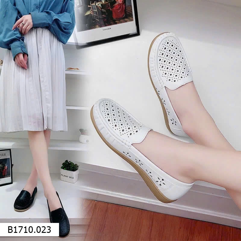 Giầy moca đục lỗ   Giá sỉ 125k