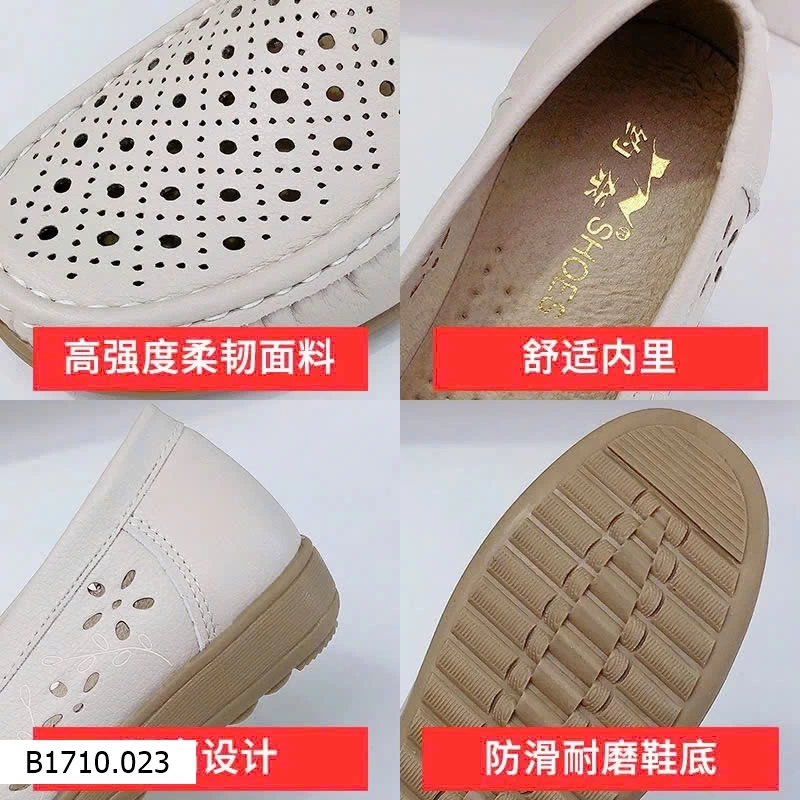 Giầy moca đục lỗ   Giá sỉ 125k