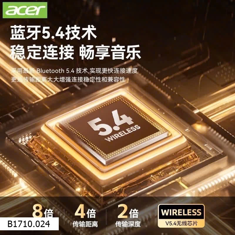 TAI NGHE BLUETOOTH ACER 5.4  Giá sỉ 185k