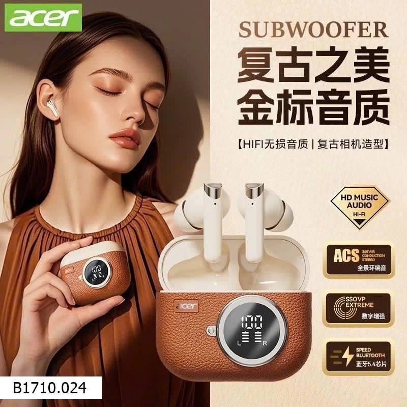 TAI NGHE BLUETOOTH ACER 5.4  Giá sỉ 185k