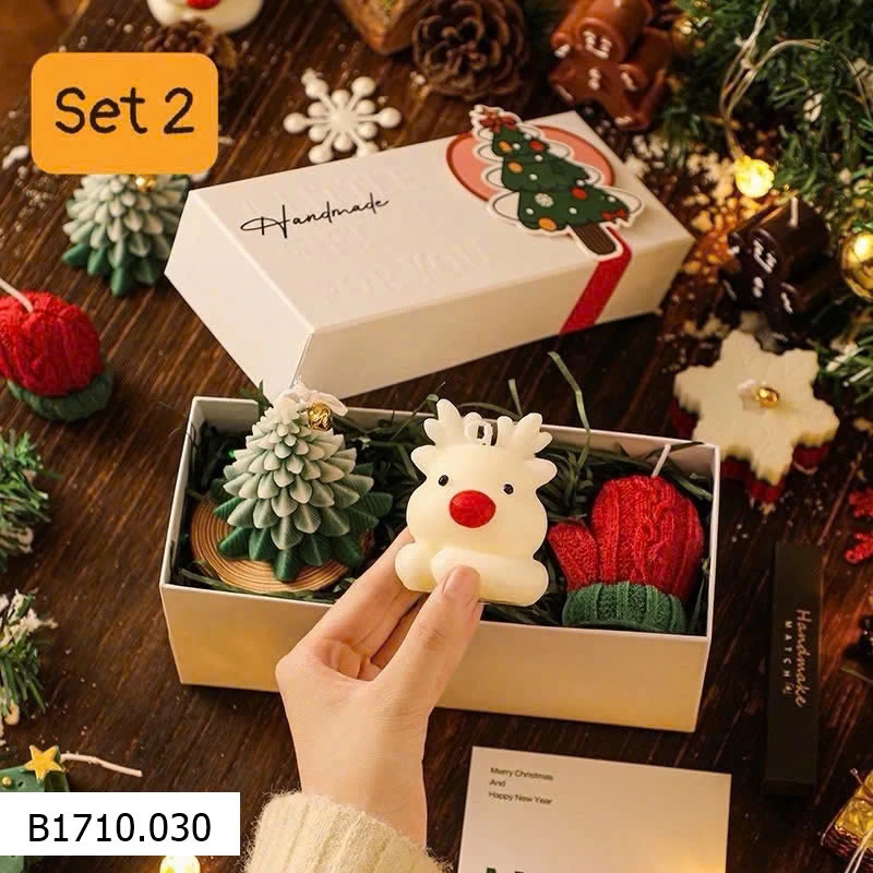 SET NẾN THƠM NOEL    Giá sỉ 80k