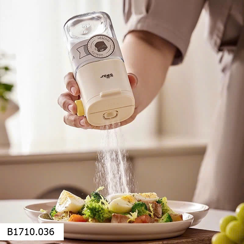 LỌ RẮC GIA VỊ ĐỊNH LƯỢNG BEAR   Giá sỉ 210k/3 lọ