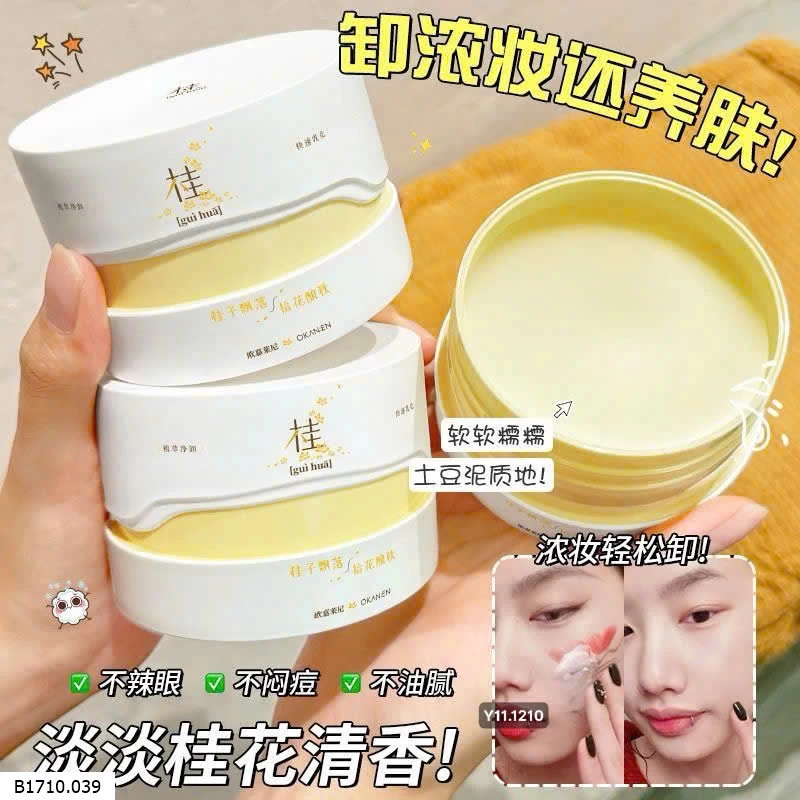 Kem tẩy trang hoa quế 100ml   Giá sỉ 90k