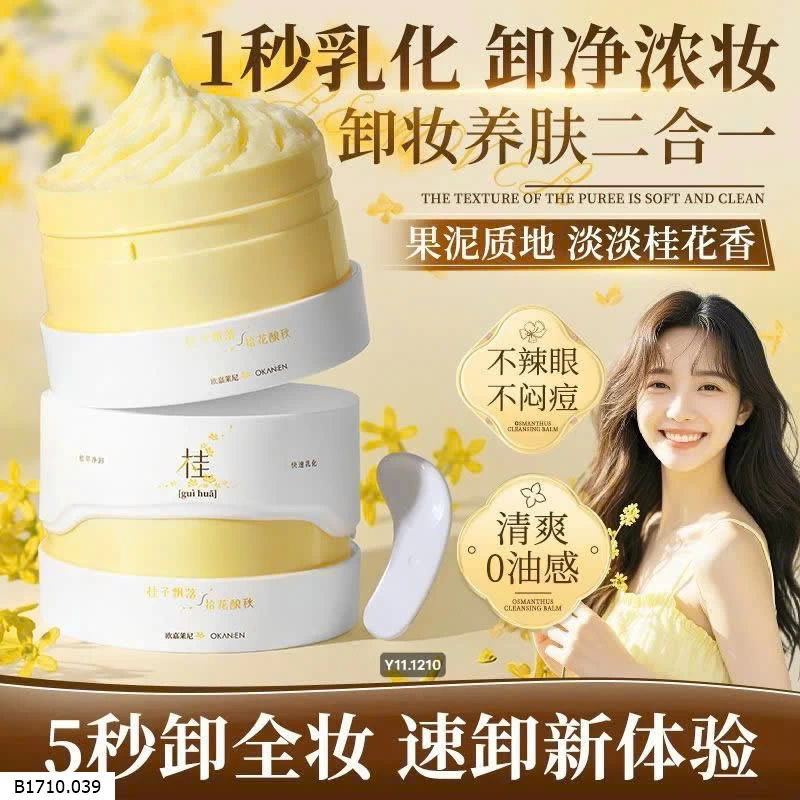 Kem tẩy trang hoa quế 100ml   Giá sỉ 90k