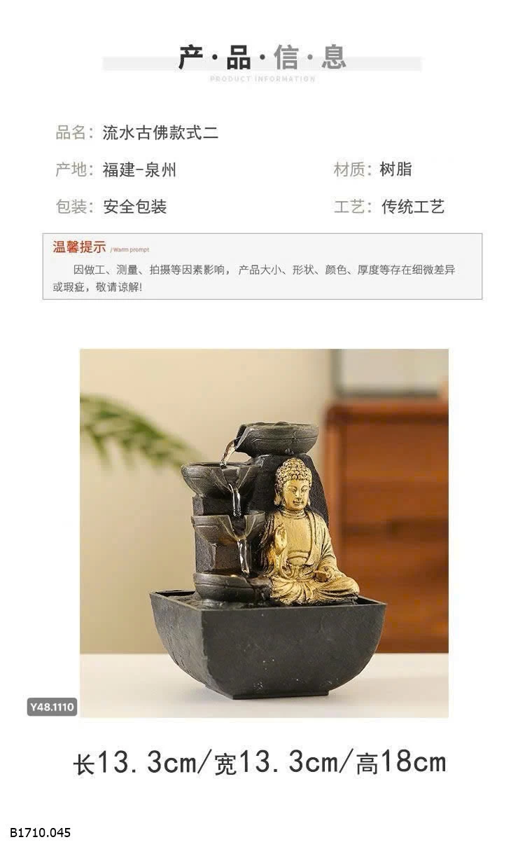 SET TƯỢNG PHẬT TRANG TRÍ   Giá sỉ 240k