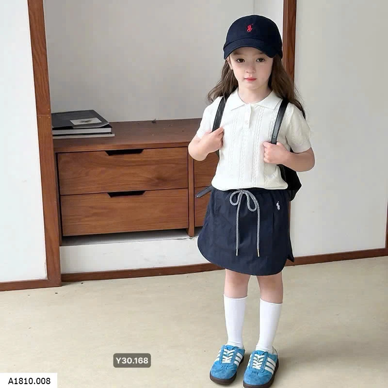 Áo polo len cộc tay hãng AMBB    Giá sỉ 120k