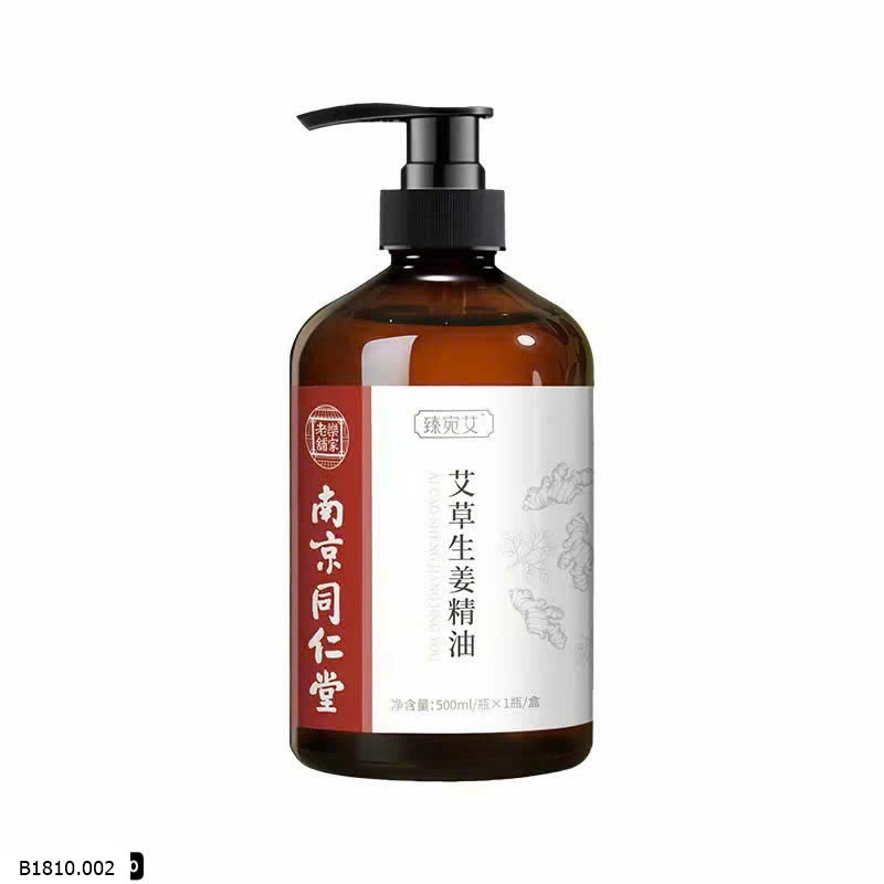 Dầu massage ngải cứu và gừng của Nam Kinh Đồng Nhân Đường  Giá sỉ 75k