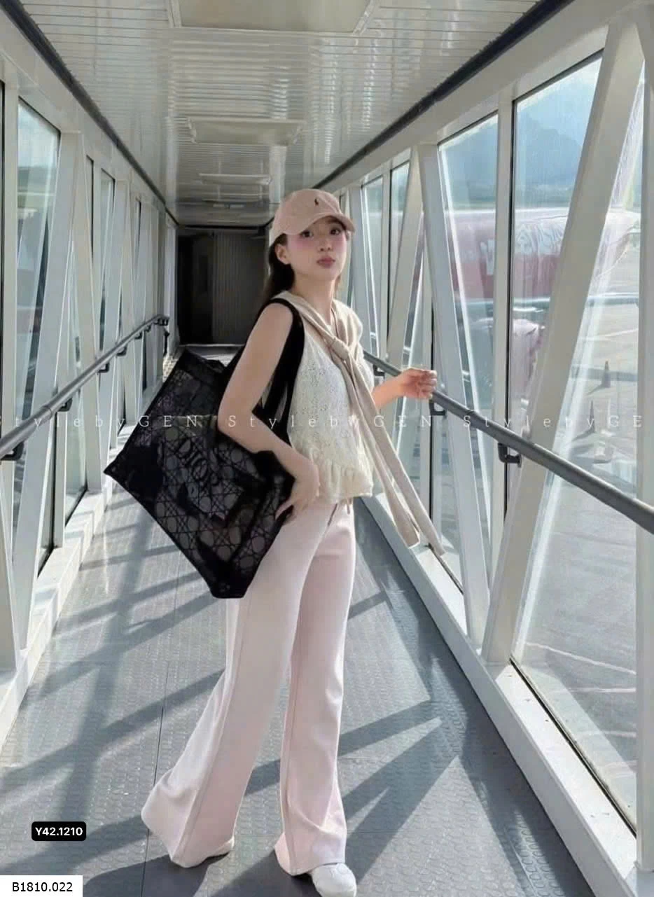 QUẦN DÀI ỐNG RỘNG THỜI TRANG MOSESQUEEN   Giá sỉ 120k