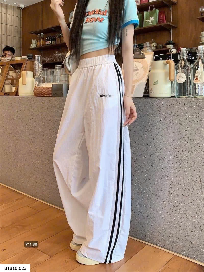 Quần gió thể thao ống suông   Giá sỉ 95k