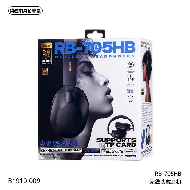 TAI NGHE BLUETOOTH REMAX RB-705HB Giá sỉ 190k