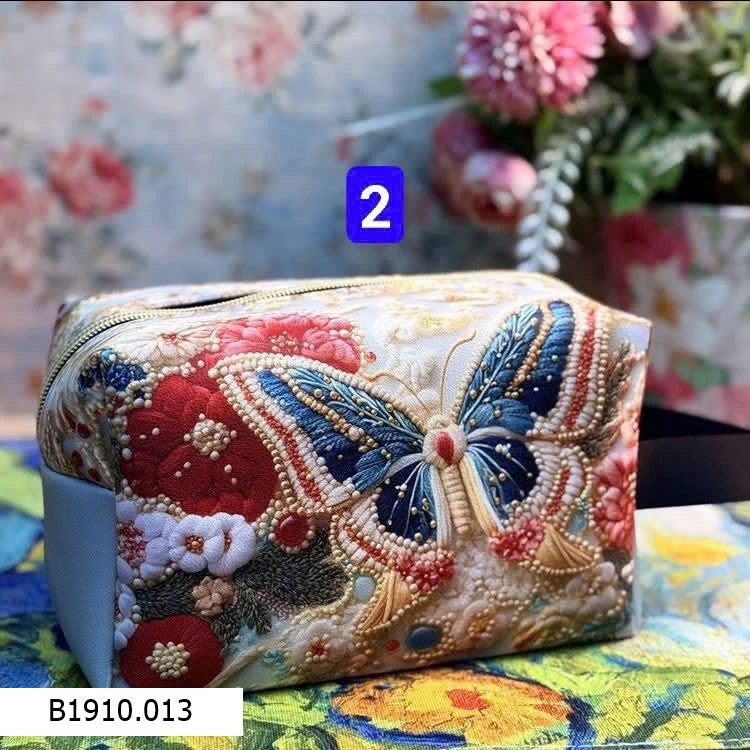 TÚI HỘP ĐỰNG ĐỒ HÌNH HOA 3D Giá sỉ 50k