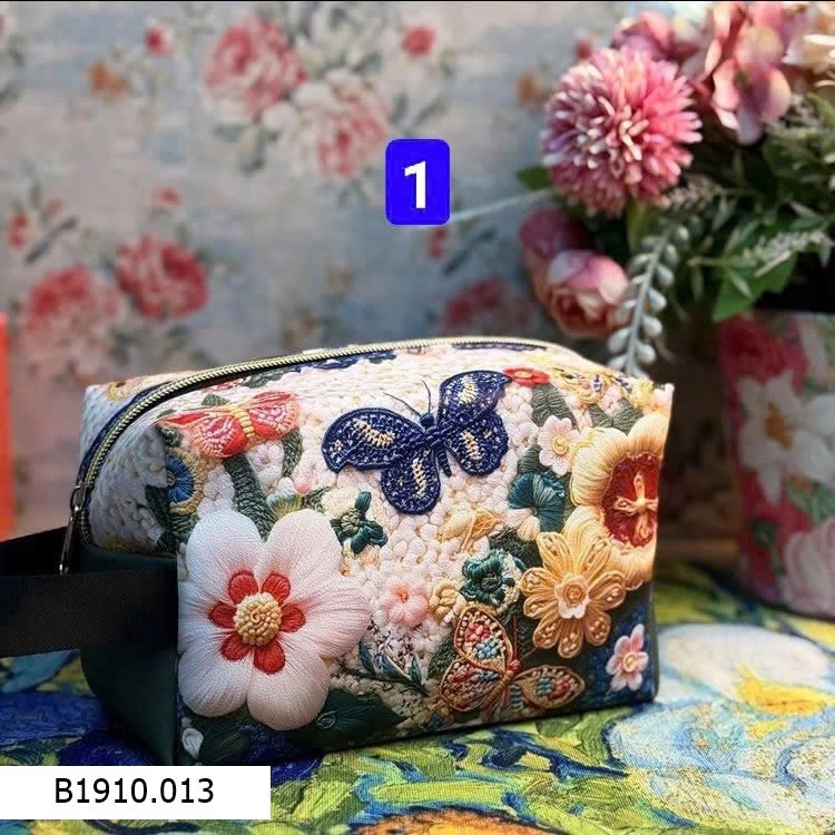 TÚI HỘP ĐỰNG ĐỒ HÌNH HOA 3D Giá sỉ 50k