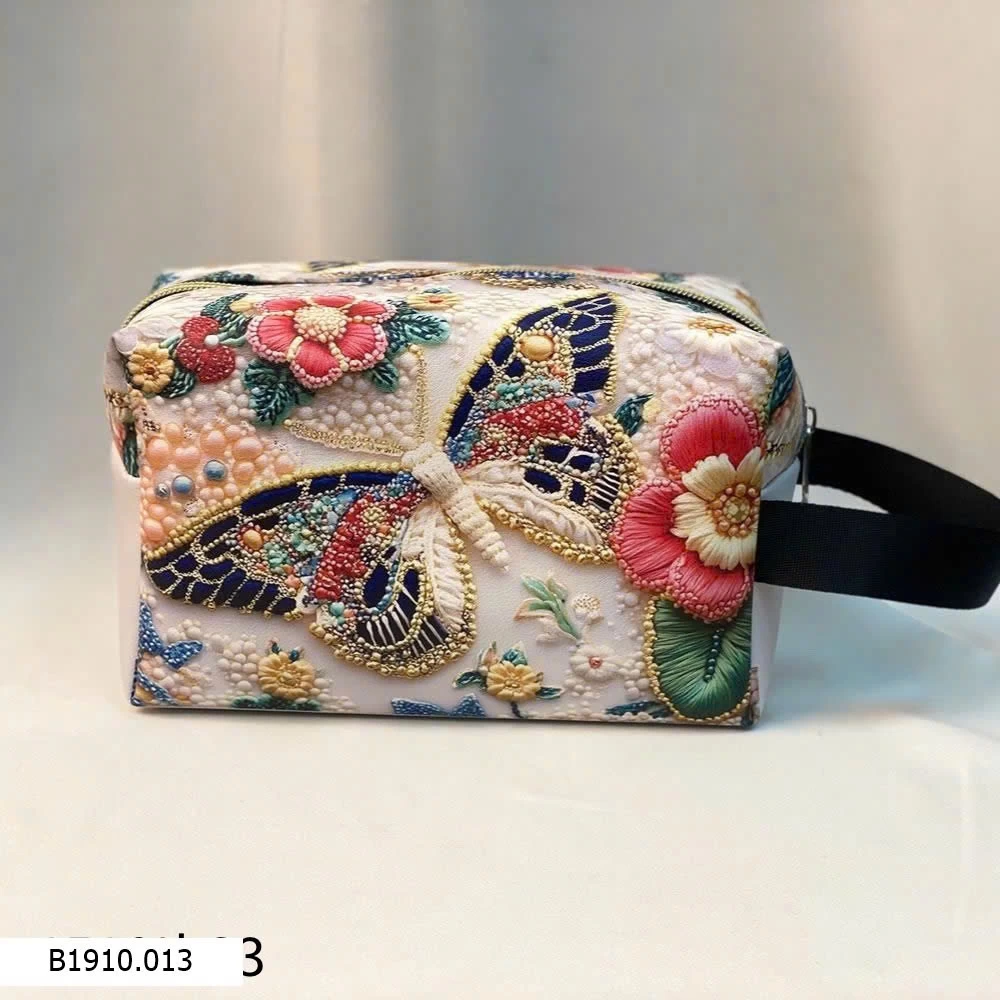 TÚI HỘP ĐỰNG ĐỒ HÌNH HOA 3D Giá sỉ 50k