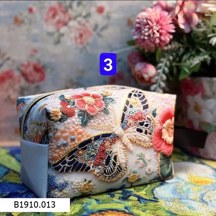 TÚI HỘP ĐỰNG ĐỒ HÌNH HOA 3D Giá sỉ 50k