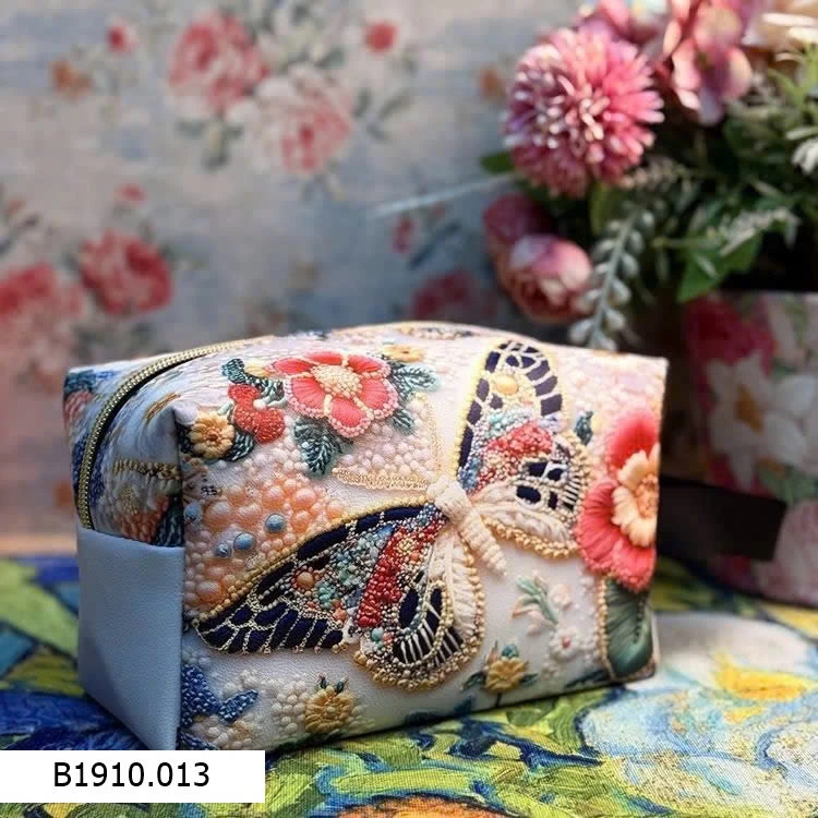 TÚI HỘP ĐỰNG ĐỒ HÌNH HOA 3D Giá sỉ 50k