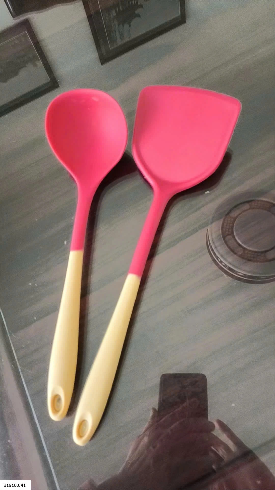 SSet muôi + xẻng silicon  Giá sỉ 50k/set