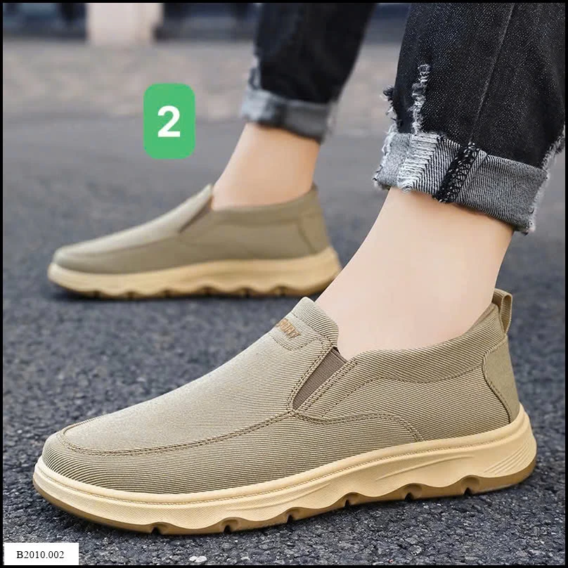 GIÀY VẢI SLIPON NAM Giá sỉ 125k