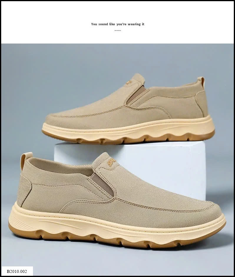 GIÀY VẢI SLIPON NAM Giá sỉ 125k