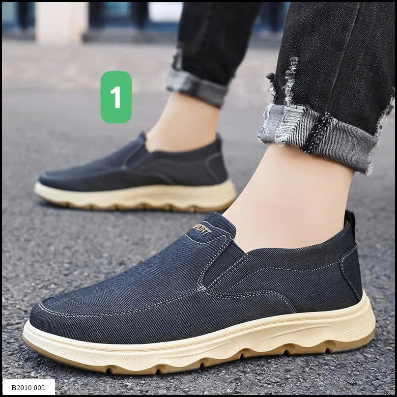 GIÀY VẢI SLIPON NAM Giá sỉ 125k