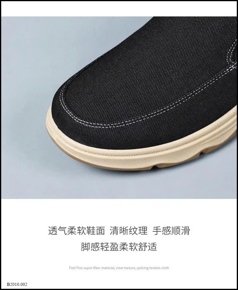 GIÀY VẢI SLIPON NAM Giá sỉ 125k