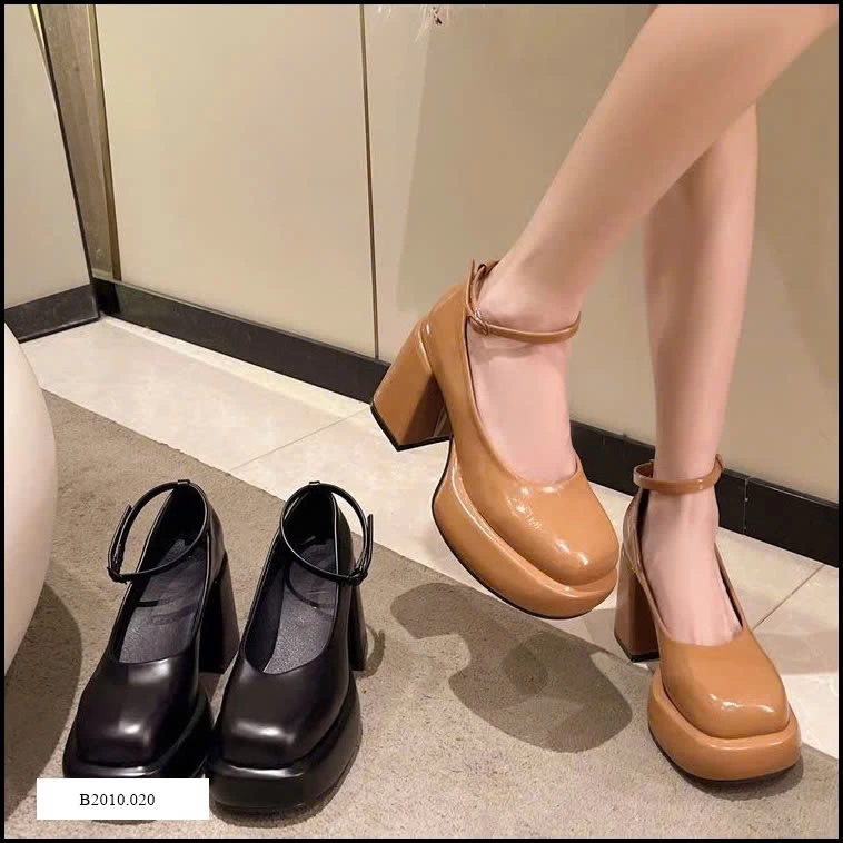 GIÀY MARY JANE CAO GÓT NỮ Giá sỉ 250k