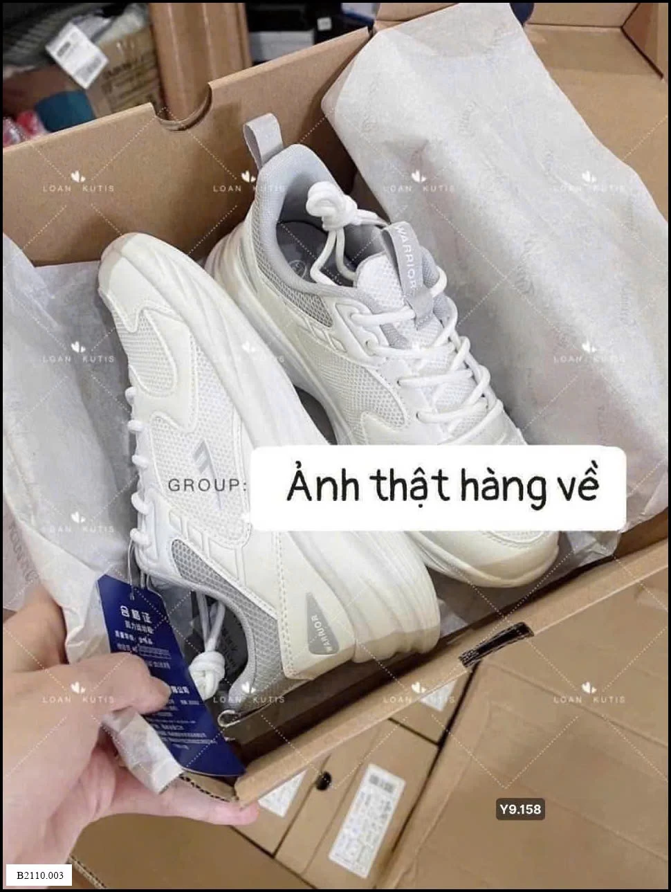 GGIÀY WARRIOR Giá sỉ 240k