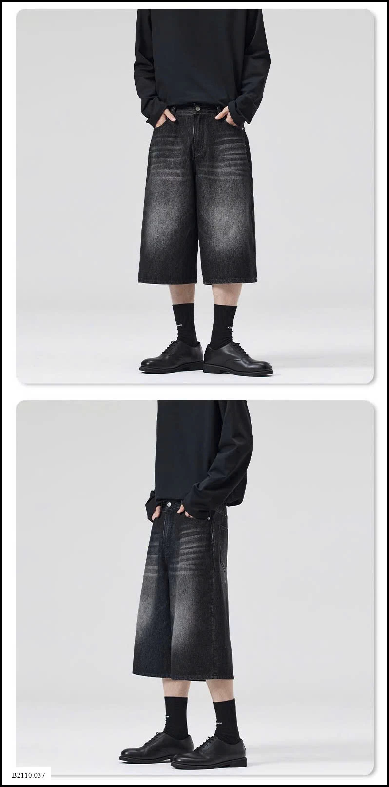 QUẦN JEANS LỠ BẠC MÀU NAM Giá sỉ 220k