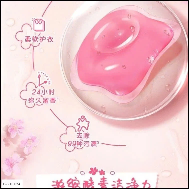 viên giặt ômo sakura Giá sỉ 205k