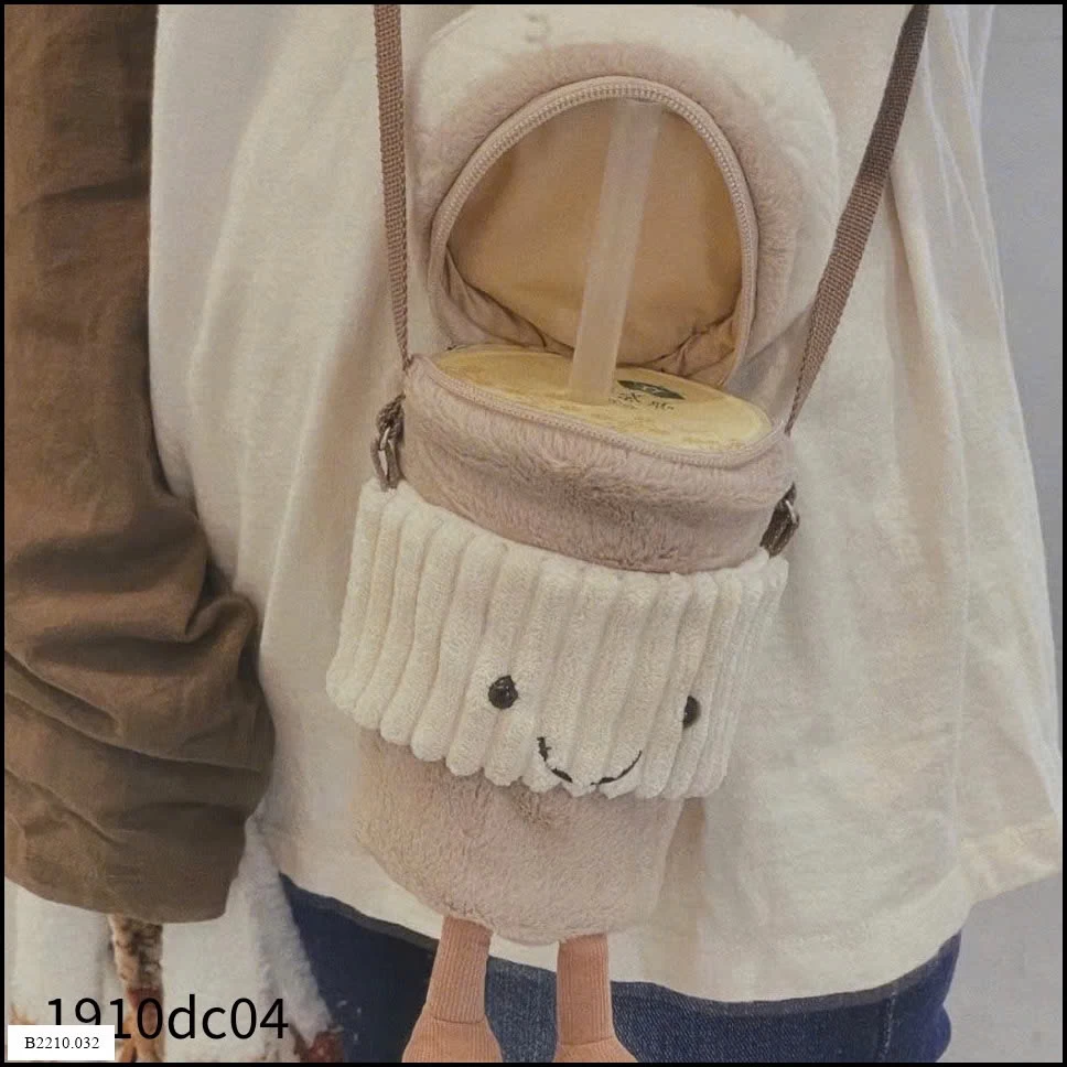 TTÚI ĐỰNG CỐC NƯỚC HÌNH BÁNH MUFFIN Giá sỉ 105k