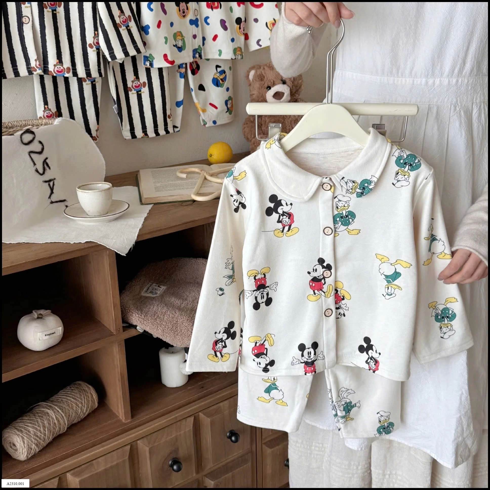 SET PIJAMA CỔ TRÒN QCCC  Giá sỉ 80-120   100k 130-160   123k