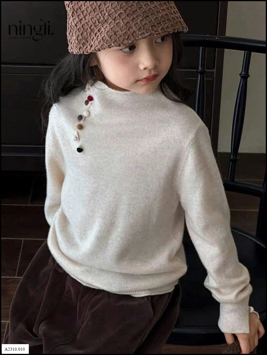 ÁO LEN BÉ GÁI Giá sỉ 125k