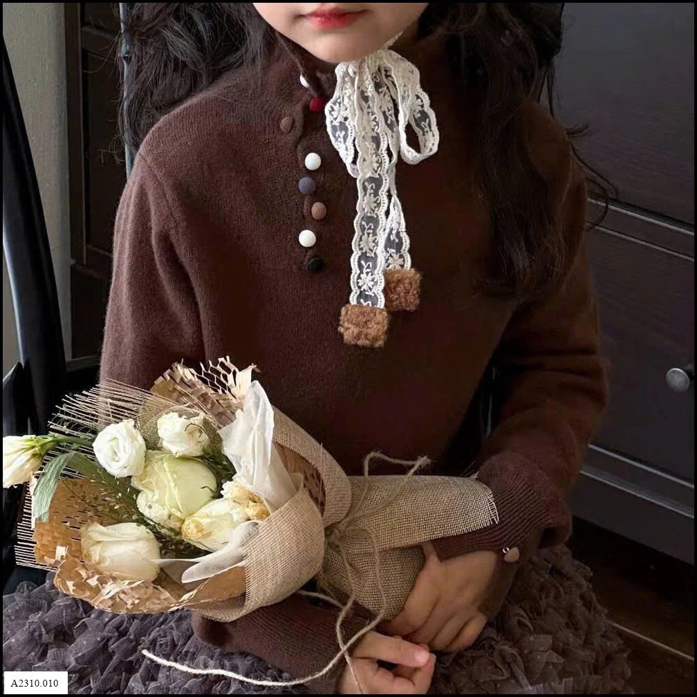ÁO LEN BÉ GÁI Giá sỉ 125k
