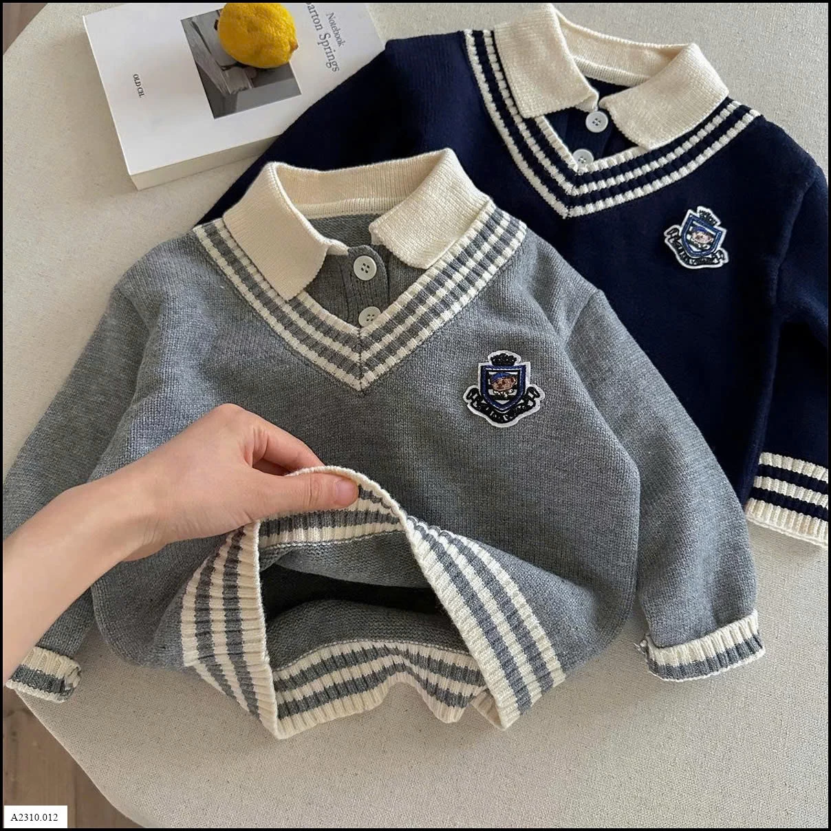 ÁO LEN CỔ POLO BT  Giá sỉ 165k